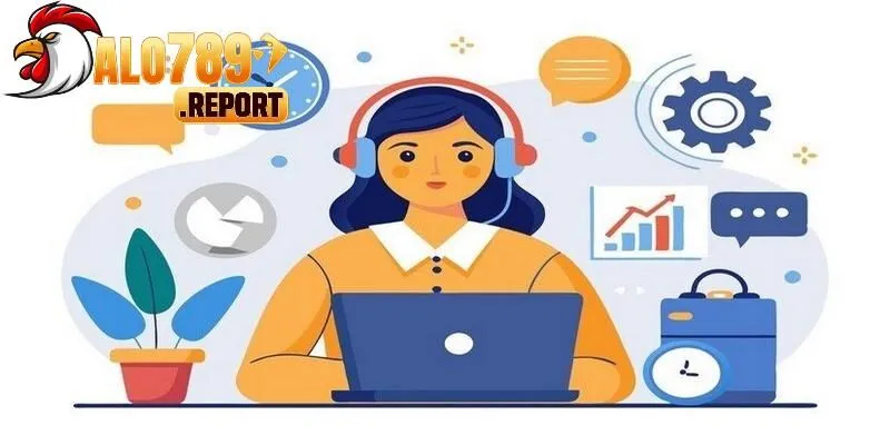 Liên kết với nhân viên CSKH của Alo789 qua Messenger